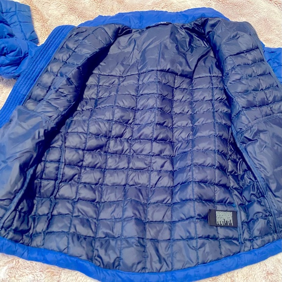 North Face Boys ThermoBall Jacket, Blue Size LG 14-16. Gently worn. - Picture 5 of 5